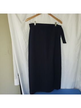 SC Collection Fully lined Blue Wrap Maxi Skirt - 12